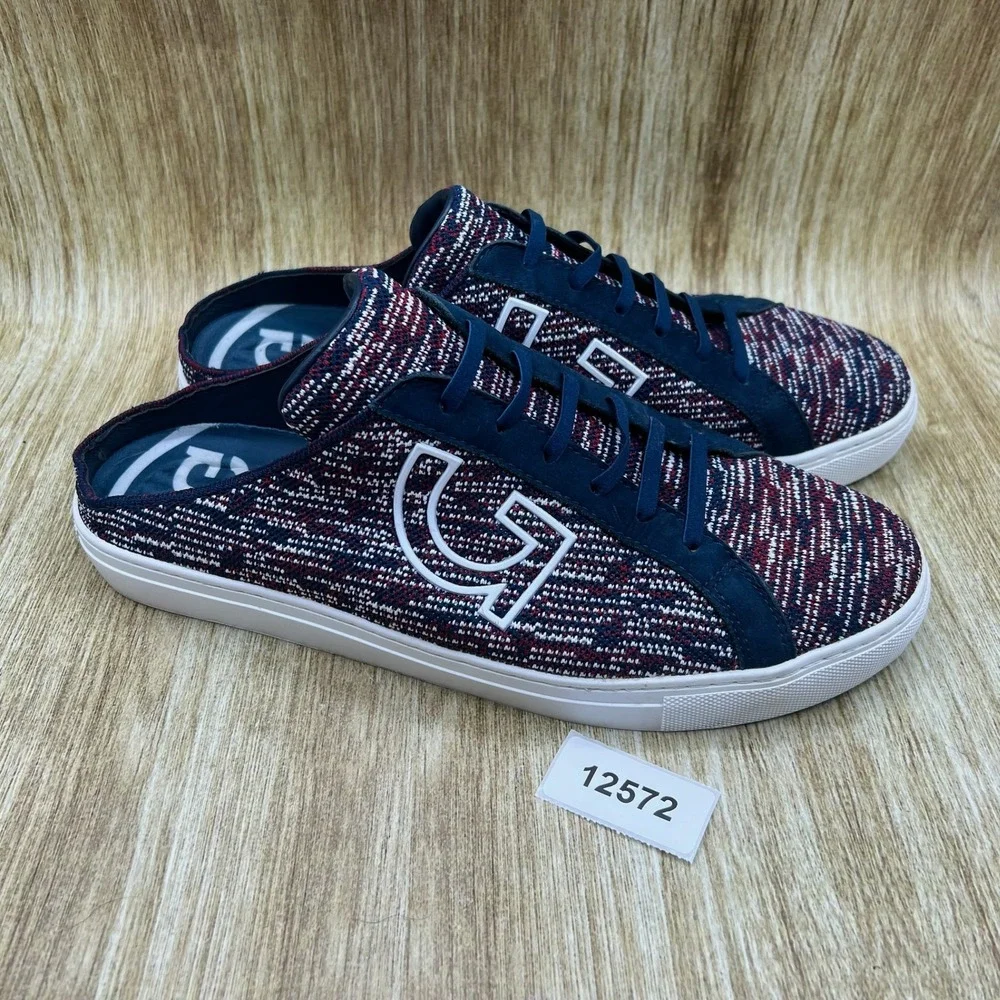 G/FORE Quarter G Knit Durf Mule Men's Size 12 Twilight Knit Suede G4MFD22F25